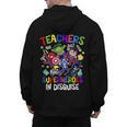 Teachers Are Superheroes Back To School Men's Hoodie Back Print, trending gift
