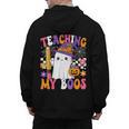 Teaching My Boos Ghost Teacher Cute Pencil Halloween Teacher Men's Hoodie Back Print, trending gift Teaching My Boos Ghost Teacher Cute Pencil Halloween Teacher Men's Hoodie Back Print, trending gift