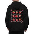 Teaching Is My Jam Strawberry Kinder Team Teacher Men's Hoodie Back Print, trending gift Teaching Is My Jam Strawberry Kinder Team Teacher Men's Hoodie Back Print, trending gift