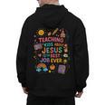 Teaching Kids About Jesus Is The Best Job Ever Bible Teacher Men's Hoodie Back Print, trending gift Teaching Kids About Jesus Is The Best Job Ever Bible Teacher Men's Hoodie Back Print, trending gift