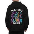 Teaching Music Is My Superpower Music Teacher For Men Women Kids Men's Hoodie Back Print, trending gift