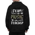 Team Music Teacher Camo Teacher Student Back To School Men's Hoodie Back Print, trending gift Team Music Teacher Camo Teacher Student Back To School Men's Hoodie Back Print, trending gift