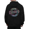 Team Second Grade Teacher Student Back To School 2nd Grade Men's Hoodie Back Print, 2nd Grade Teacher Gifts, trending gift