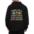 Team SPED We Grow With The Flow Special Ed Teacher Men's Hoodie Back Print, trending gift Team SPED We Grow With The Flow Special Ed Teacher Men's Hoodie Back Print, trending gift