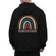 Technology Teacher Rainbow Appreciation Day Back To School For Men Women Men's Hoodie Back Print, trending gift