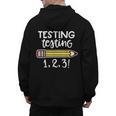 Testing Testing 123 Cute Test Day School Teacher Exam For Men Women Girls Kids Men's Hoodie Back Print, trending gift Testing Testing 123 Cute Test Day School Teacher Exam For Men Women Girls Kids Men's Hoodie Back Print, trending gift