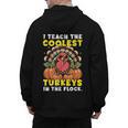 Thanksgiving I Teach Coolest Turkeys Teacher Fall Women Men Men's Hoodie Back Print, trending gift Thanksgiving I Teach Coolest Turkeys Teacher Fall Women Men Men's Hoodie Back Print, trending gift