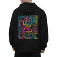 Tie Dye 2nd Grade Typography Team Second Grade Teacher Men's Hoodie Back Print, 2nd Grade Teacher Gifts, trending gift Tie Dye 2nd Grade Typography Team Second Grade Teacher Men's Hoodie Back Print, 2nd Grade Teacher Gifts, trending gift