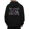 Tiny Humans Are My Favorite Daycare Provider Teacher Daycare Men's Hoodie Back Print, trending gift Tiny Humans Are My Favorite Daycare Provider Teacher Daycare Men's Hoodie Back Print, trending gift