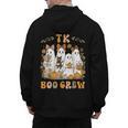 TK Boo Crew Preppy Halloween Floral Ghost TK Teacher Team TK Men's Hoodie Back Print, trending gift TK Boo Crew Preppy Halloween Floral Ghost TK Teacher Team TK Men's Hoodie Back Print, trending gift