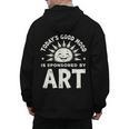 Today’s Good Mood Is Sponsored By Art Teacher Sun Tee Men's Hoodie Back Print, trending gift Today’s Good Mood Is Sponsored By Art Teacher Sun Tee Men's Hoodie Back Print, trending gift