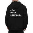 History Teacher Cite Your Sources Men's Hoodie Back Print, History Teacher Gifts, trending gift History Teacher Cite Your Sources Men's Hoodie Back Print, History Teacher Gifts, trending gift
