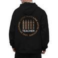 History Teacher Teach Love African American Men Women Men's Hoodie Back Print, History Teacher Gifts, trending gift