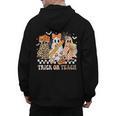 Trick Or Teach Groovy Teacher Halloween Floral Ghost Men's Hoodie Back Print, Groovy Teacher Gifts, trending gift Trick Or Teach Groovy Teacher Halloween Floral Ghost Men's Hoodie Back Print, Groovy Teacher Gifts, trending gift