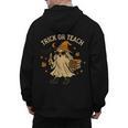 Trick Or Teach Halloween Teacher Men's Hoodie Back Print, trending gift