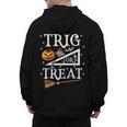 Trig Or Treat Shirt Halloween Math Teacher School College Men Women Kids Men's Hoodie Back Print, trending gift