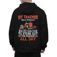 Trucker Truck Driver Vintage My Teacher Was Wrong I Do Get Men's Hoodie Back Print, trending gift