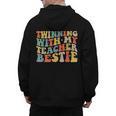 Twin Day Friends Teacher Twinning With My Bestie Matching Men's Hoodie Back Print, Friend Gifts, trending gift Twin Day Friends Teacher Twinning With My Bestie Matching Men's Hoodie Back Print, Friend Gifts, trending gift