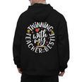 Twin Day For Spirit Week Teacher Bestie Matching Men's Hoodie Back Print, trending gift Twin Day For Spirit Week Teacher Bestie Matching Men's Hoodie Back Print, trending gift