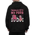 Twinning With My Para Teacher Matching Paraprofessional 70s For Men Women Men's Hoodie Back Print, trending gift Twinning With My Para Teacher Matching Paraprofessional 70s For Men Women Men's Hoodie Back Print, trending gift