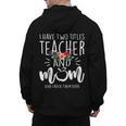 I Have Two Titles Teacher And Mom And I Rock Them Both Men's Hoodie Back Print, Couple Gifts, trending gift I Have Two Titles Teacher And Mom And I Rock Them Both Men's Hoodie Back Print, Couple Gifts, trending gift