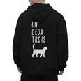 Un Deux Trois Cat Shirt French Teacher Men's Hoodie Back Print, trending gift Un Deux Trois Cat Shirt French Teacher Men's Hoodie Back Print, trending gift