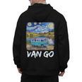 Van Go Retro Vanlife Art Teacher Men's Hoodie Back Print, trending gift Van Go Retro Vanlife Art Teacher Men's Hoodie Back Print, trending gift