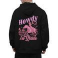 Vintage Howdy First Grade Cowgirl Teacher Western School Men's Hoodie Back Print, First Grade Teacher Gifts, trending gift Vintage Howdy First Grade Cowgirl Teacher Western School Men's Hoodie Back Print, First Grade Teacher Gifts, trending gift