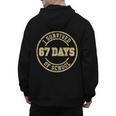 Vintage I Survived 67 Days Of School Teachers Students Men's Hoodie Back Print, trending gift Vintage I Survived 67 Days Of School Teachers Students Men's Hoodie Back Print, trending gift