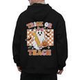 Vintage Teacher Shirt Women Trick Or Teach Halloween Men's Hoodie Back Print, trending gift Vintage Teacher Shirt Women Trick Or Teach Halloween Men's Hoodie Back Print, trending gift