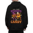 Will Trade Students For Candy Shirt Fun Candy Corn Teacher Men's Hoodie Back Print, trending gift Will Trade Students For Candy Shirt Fun Candy Corn Teacher Men's Hoodie Back Print, trending gift