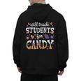 Will Trade Students For Candy Teacher Halloween Costume Tee Men's Hoodie Back Print, trending gift Will Trade Students For Candy Teacher Halloween Costume Tee Men's Hoodie Back Print, trending gift