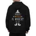 Which Witch Is Which Halloween Grammar Teacher Costume Men's Hoodie Back Print, trending gift
