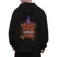 Witchy Halloween Hocus Pocus Everybody Focus Teacher Pumpkin Men's Hoodie Back Print, trending gift Witchy Halloween Hocus Pocus Everybody Focus Teacher Pumpkin Men's Hoodie Back Print, trending gift