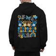 World Down Syndrome Day Awareness T21 Teacher Women Men Kids Men's Hoodie Back Print, trending gift