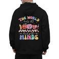 The World Needs All Kinds Of Minds Special Education Teacher Men's Hoodie Back Print, trending gift