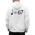 67 Music Meme Slang Musician Kids Music Teacher Men's Hoodie Back Print, trending gift 67 Music Meme Slang Musician Kids Music Teacher Men's Hoodie Back Print, trending gift