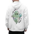 AAC Ghost Tell Me About It Speech Pathology AAC Sped Teacher Men's Hoodie Back Print, trending gift