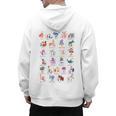 American Sign Language For Teachers ASL Alphabet Men's Hoodie Back Print, trending gift American Sign Language For Teachers ASL Alphabet Men's Hoodie Back Print, trending gift