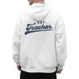 Art Teacher Men Women Cute Vintage Graphic Art Teacher Men's Hoodie Back Print, trending gift Art Teacher Men Women Cute Vintage Graphic Art Teacher Men's Hoodie Back Print, trending gift