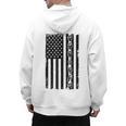 ASL Flag Sign Language Deaf ASL Teacher For Men Women Men's Hoodie Back Print, trending gift