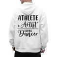 Athlete Plus Artist Equals Dancer Ballerina Teacher Student For Men Women Kids Men's Hoodie Back Print, trending gift Athlete Plus Artist Equals Dancer Ballerina Teacher Student For Men Women Kids Men's Hoodie Back Print, trending gift