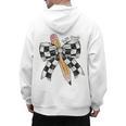 Back To School Hello Fifth Grade Teacher Coquette Pencil Bow Men's Hoodie Back Print, trending gift