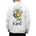 Bee Kind Bumble Bee Anti Bullying Teacher Kindness Matters Men's Hoodie Back Print, trending gift Bee Kind Bumble Bee Anti Bullying Teacher Kindness Matters Men's Hoodie Back Print, trending gift