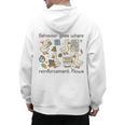 Behavior Analyst Silly Goose RBT ABA Therapy Sped Teacher Men's Hoodie Back Print, trending gift Behavior Analyst Silly Goose RBT ABA Therapy Sped Teacher Men's Hoodie Back Print, trending gift