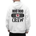 Boo Boo Crew First Aid School Nurse Day Care Teacher Men's Hoodie Back Print, trending gift