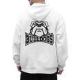 Bulldogs Teacher Student School Sports Fan Team Spirit Men's Hoodie Back Print, trending gift