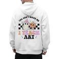 You Can't Scare Me I Teach Art Retro Teacher Ghost Halloween Men's Hoodie Back Print, trending gift You Can't Scare Me I Teach Art Retro Teacher Ghost Halloween Men's Hoodie Back Print, trending gift