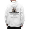 Cat Exhausted Teacher Exhausterwhelmulated Definition Men's Hoodie Back Print, trending gift Cat Exhausted Teacher Exhausterwhelmulated Definition Men's Hoodie Back Print, trending gift