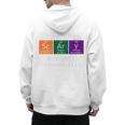 Chemisty Science Teacher Periodic Table Halloween Men's Hoodie Back Print, Science Teacher Gifts, trending gift